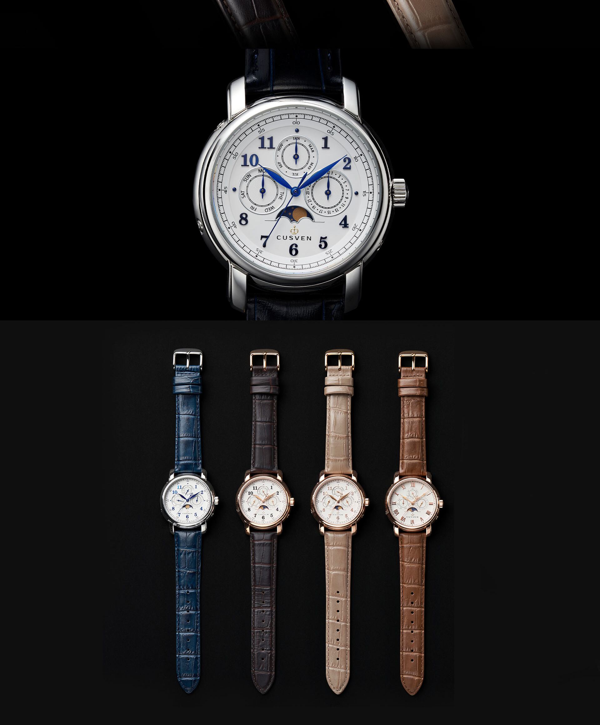 선물하기 좋은 커스벤의 손목시계 ‘빌리포스 컬렉션’. /커스벤