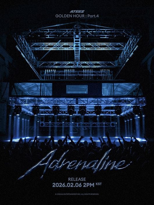 ATEEZ Unveils 'Adrenaline' MV Poster, Fuels Comeback Hype