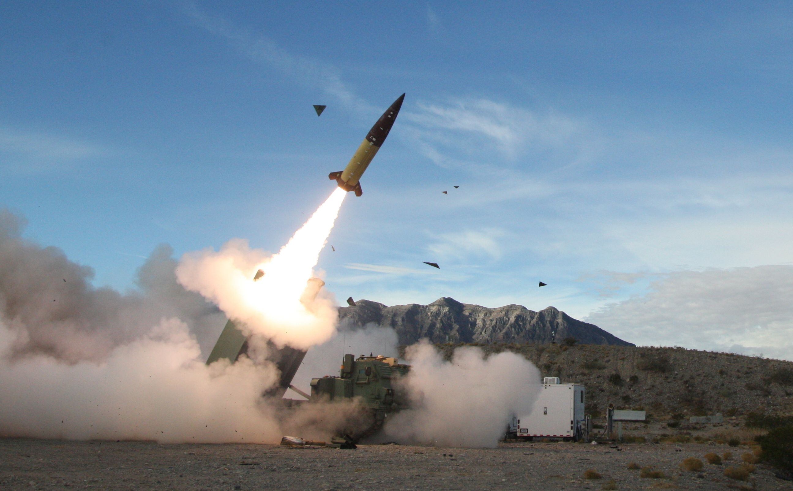 ATACMS 미사일 발사 모습.(자료사진)/ 미 육군