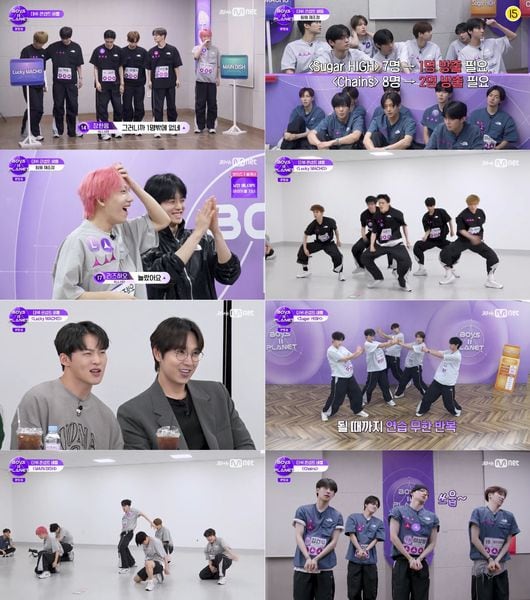 CHAINS team secures first in BOYS II PLANET semi-final