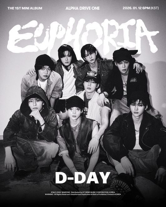 K-POP・アジア ALPHA DRIVE ONE Euphoria CD ALPHA DRIVE ONE - THE 1ST MINI ALBUM [EUPHORIA] (FREAK ALARM ver