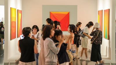 할아버지 유영국의 화실… 이곳에 향기로 남겼습니다