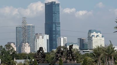 하노이에 ‘북한군 참전 동상’… 그 뒤엔 韓이 세운 고층 빌딩