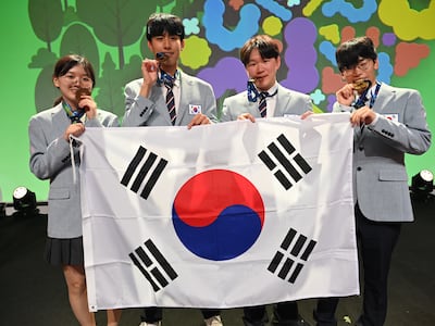 한국, 국제생물올림피아드 우승...대표단 전원 금메달