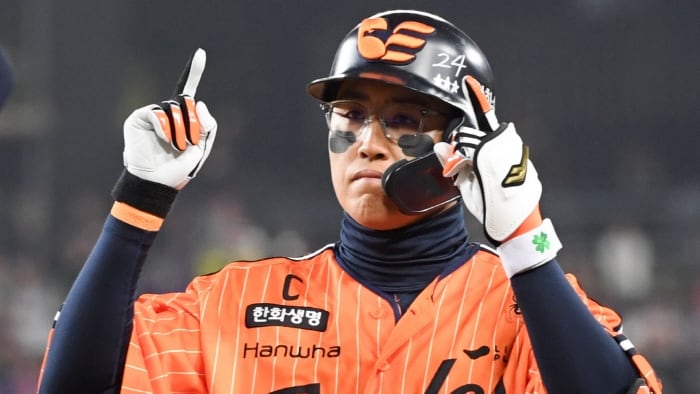 죽으란 법은 없구나…100억 강백호 빠진 자리, 천군만마 돌아온다...채은성, 2차 재활 끝→1군 복귀 준비
