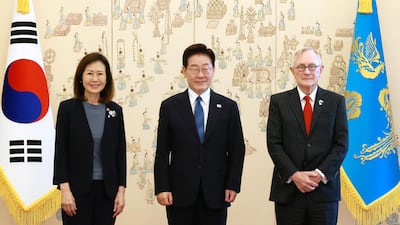 李대통령, 스틸 美대사 만나 “한미동맹에 든든한 가교 기대”