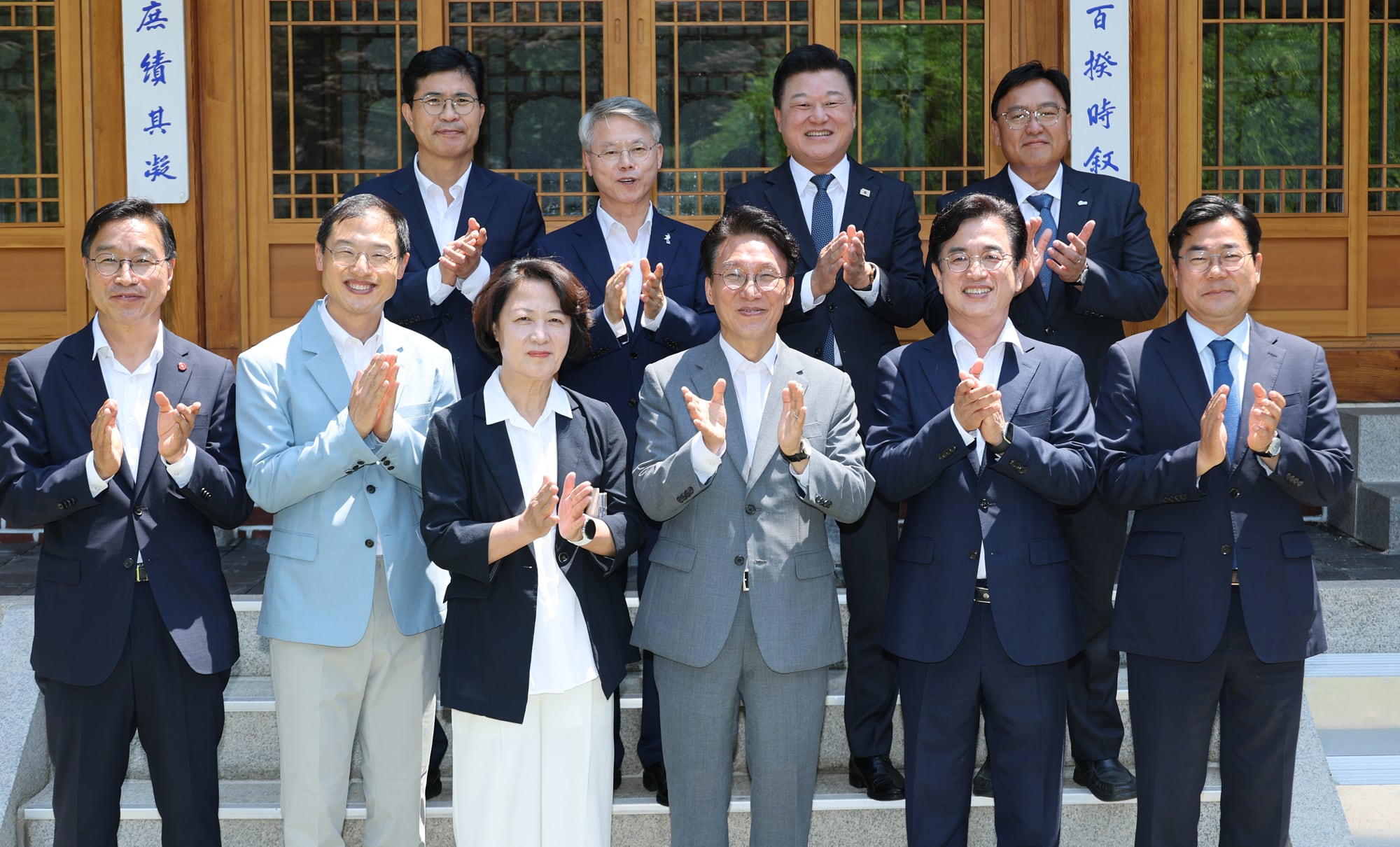 시도지사 당선인 불러모은 金총리… 7명은 불참