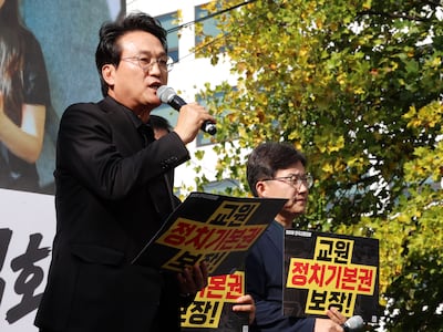 교육감협의회 회장 안돼 삐졌나… 홀로 두 차례 연속 빠진 안민석