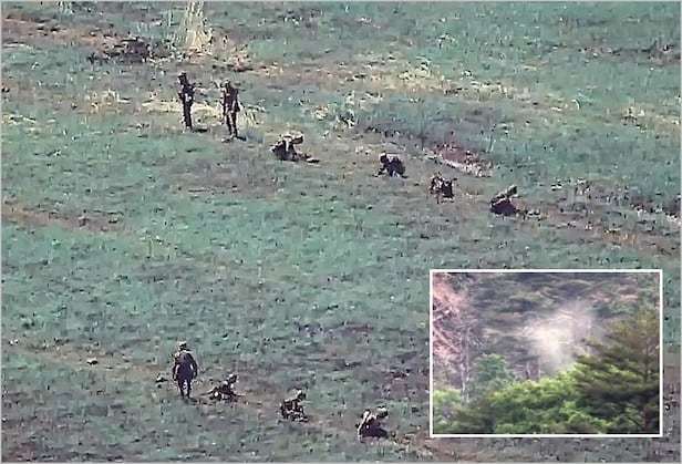 N. Korean soldiers cross DMZ again; retreat after South Korean warning ...