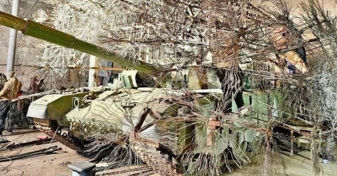 Russia Unveils 'Dandelion Tank' to Counter Drone Threats