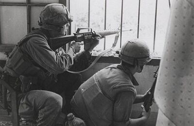 베트콩의 뗏 대공세 당시 응사를 준비중인 미군.
/미 전쟁포로 및 실종자 확인국(DPAA)