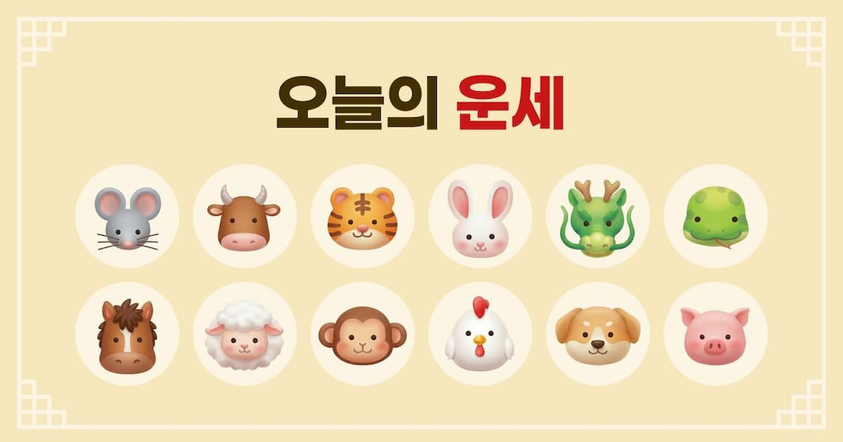 조선일보 오늘의 운세 대표 이미지