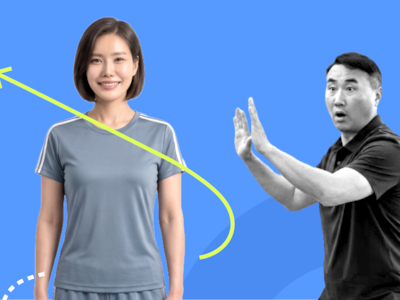 안 올라가던 팔이 올라간다… AI 강사와 함께하는 전신 운동