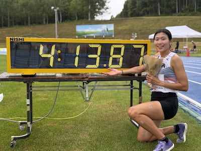 박나연, 34년 벽 깼다...육상 여자 1500m 한국신기록 달성