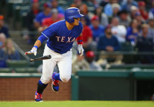텍사스 레인저스 시절의 추신수. /AP연합뉴스