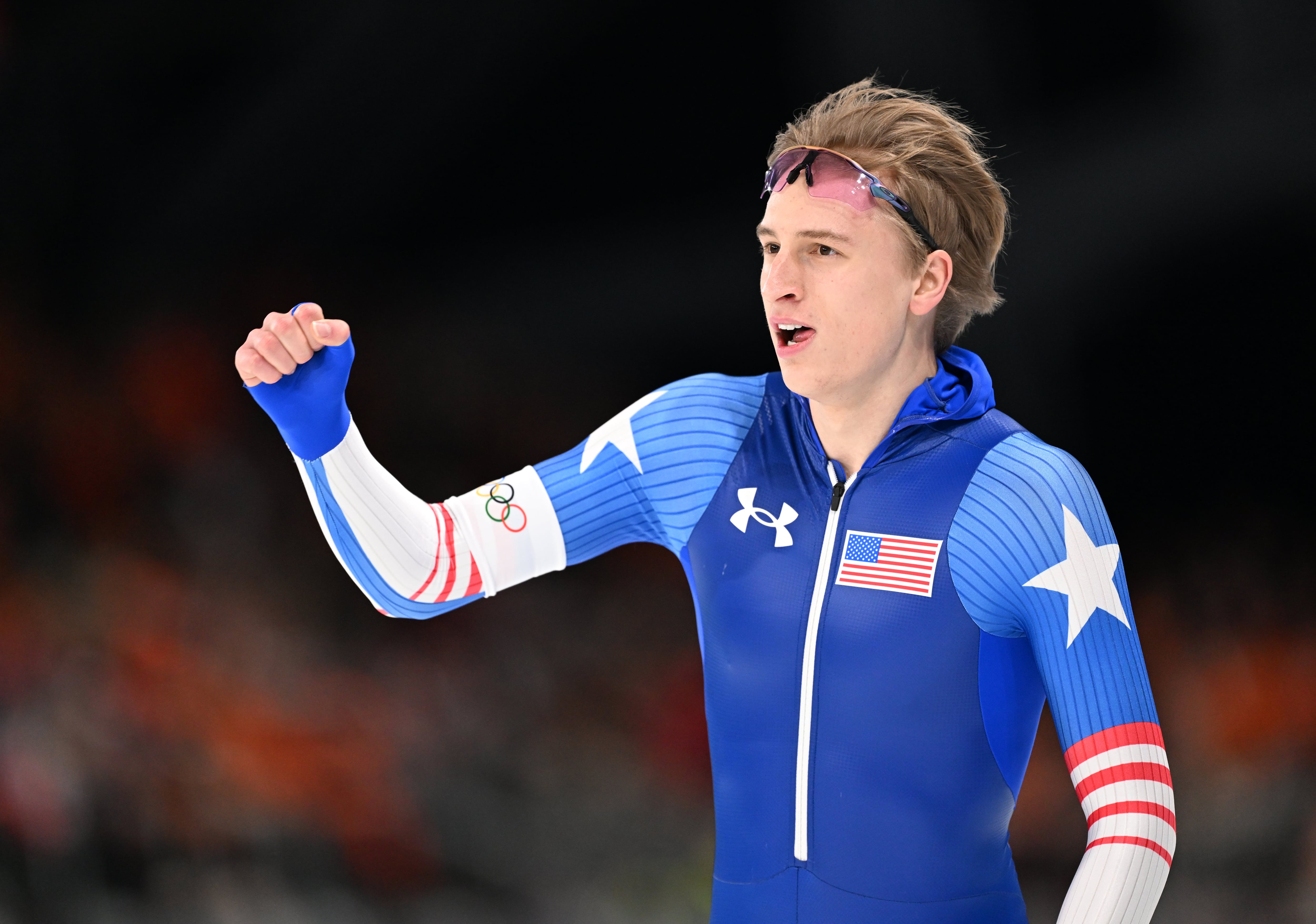 '빙속 괴물' 조던 스톨츠/신화 연합뉴스