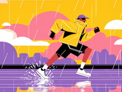 대회날 비 오거나 뙤약볕이라면… 우천·강풍·더위에 달리는 마라토너의 자세