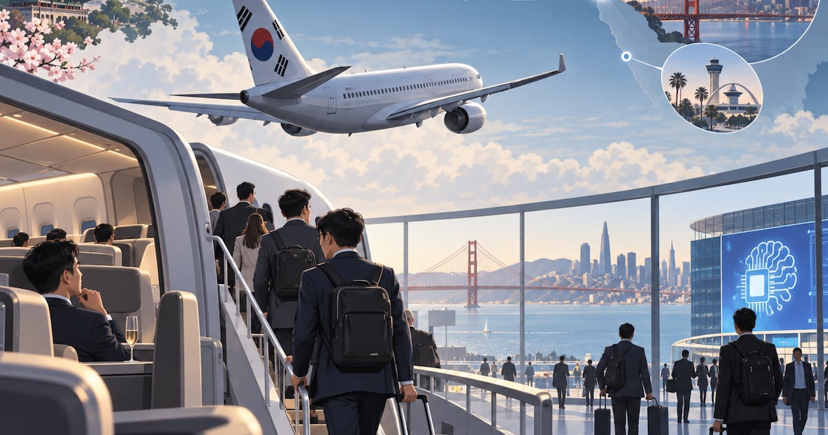 AI Boom Drives Surge in Incheon-San Francisco Flight Demand