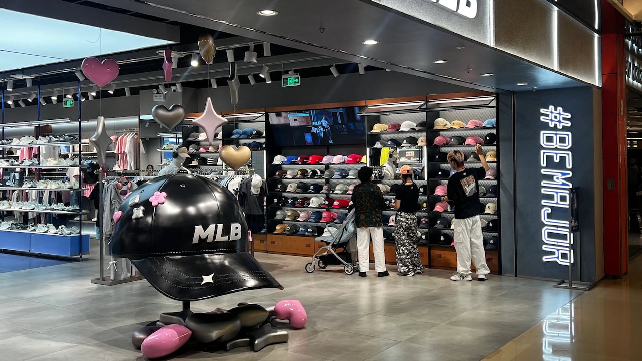 베이징 산리툰의 한국 브랜드 매장. /사진=이벌찬 특파원