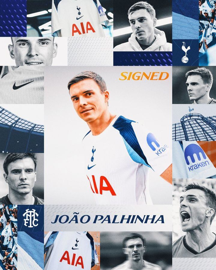 토트넘, 뮌헨서 미드필더 팔리냐 임대 영입