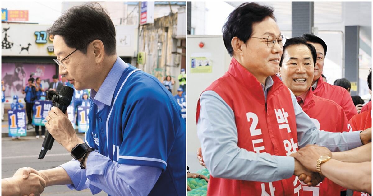 경남 민심은 안갯속, "김경수 복수" vs "박완수 안정"