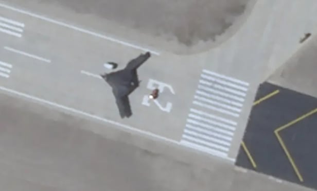 On September, the 'GJ-X' presumed aircraft confirmed by satellite imagery at a large test airfield in Xinjiang Uyghur Autonomous Region, China. /The War Zone