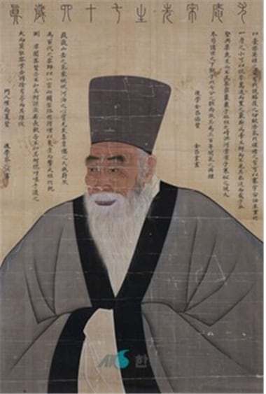 조선에서 숭명 사대를 주도한 노론(老論)의 영수 우암(尤庵) 송시열(宋時烈, 1607-1689)의 초상화. /공공부문