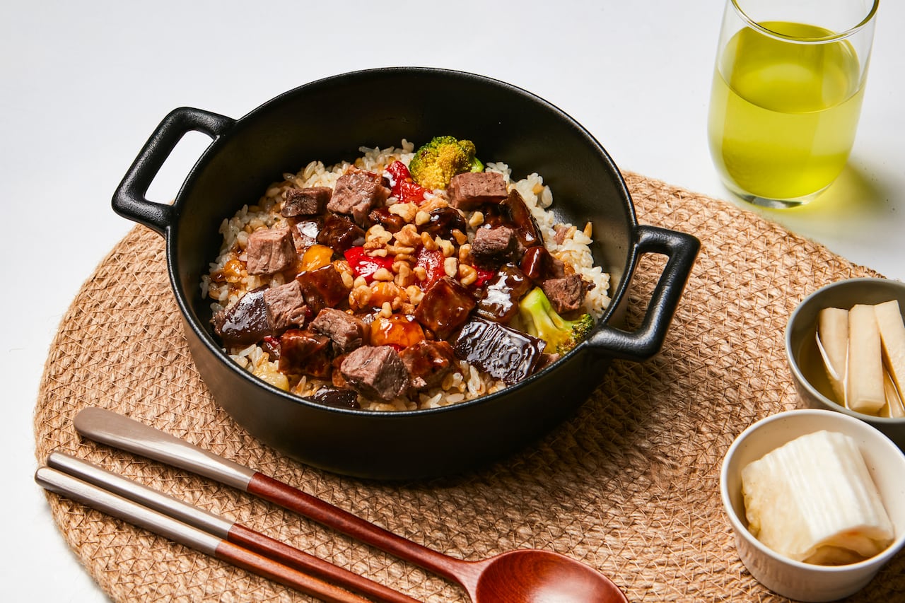 부채살 큐브 스테이크 /필자 제공