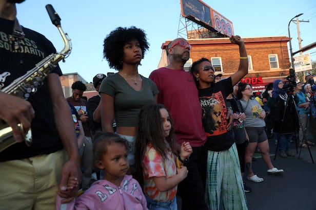 On the third anniversary of George Floyd in May 2023, citizens take to the streets of Minneapolis, Minnesota. /Reuters-News1 qhxidiqxkiqxrinv