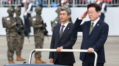 李대통령, 지뢰폭발에 北 언급 없이 “불의의 사고, 마음 아프다”