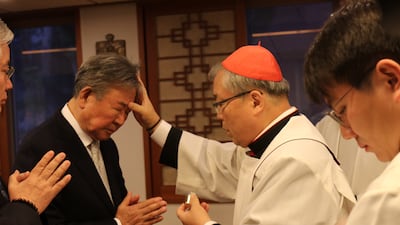 廉 추기경, 故 최불암 장례 미사 집전… 임형주는 ‘아베 마리아’