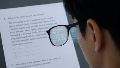 우리나라에서 AI 안경으로 커닝하려던 사람이 적발됐어요