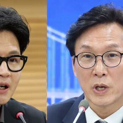 ‘한동훈 딸’을 때리자... ‘김민석 아들’로 반격