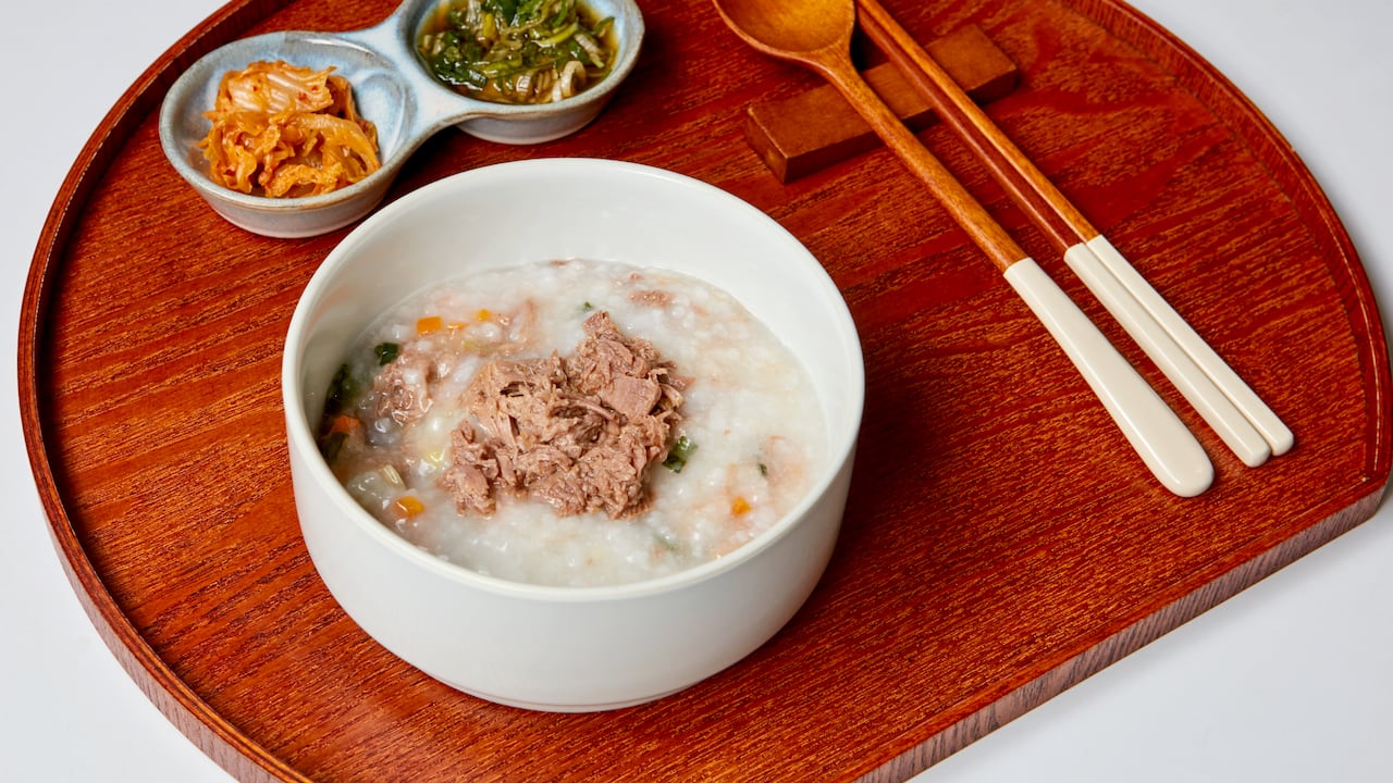 소고기 영양죽 /필자 제공