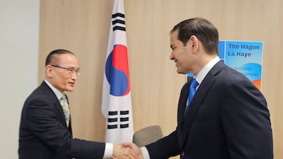 위성락 “트럼프와 나토서 잠깐 대화... 조선 협력에 많은 관심 보여”