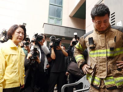 소방관 6명이 쓰러졌다, 이래도 ‘재정 빨대’인가요
