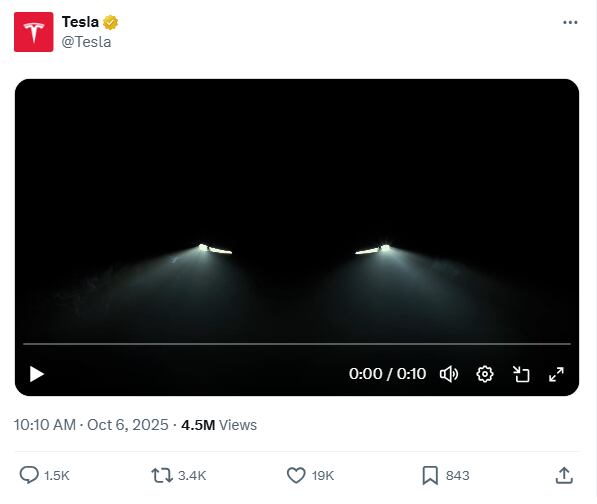 폰테크 달인 테슬라, 티저 영상 2건 연달아 올려… 신제품 기대감에 주가 상승