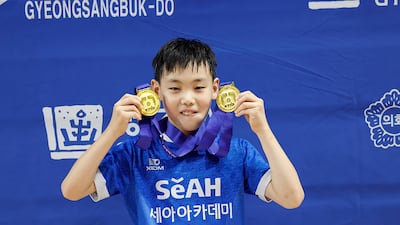 새로운 탁구 영재 출현? 초4 강시혁군, 대통령기 초등부 단식에서 우승