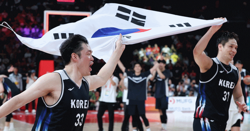 South Korea Men's Basketball Wins Gold Over Japan - 조선일보