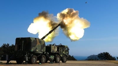 K9MH 사격 모습