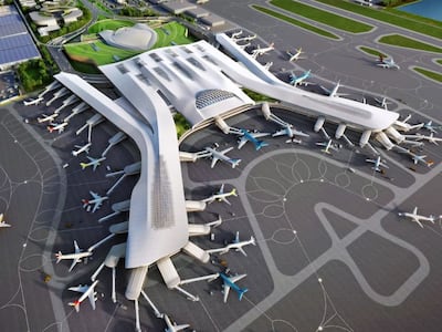 가덕도신공항 여객터미널 조감도