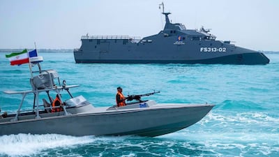 Iran's Mosquito Fleet Harasses U.S. Navy in Hormuz Strait