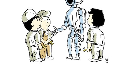 Humanoid Production Workers