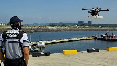 갯벌·방파제 누비는 ‘연안순찰 드론’ 떴다… 해경, 파출소 첫 배치
