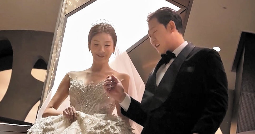 TV조선 보도 이미지(하주석·김연정 결혼식 관련)