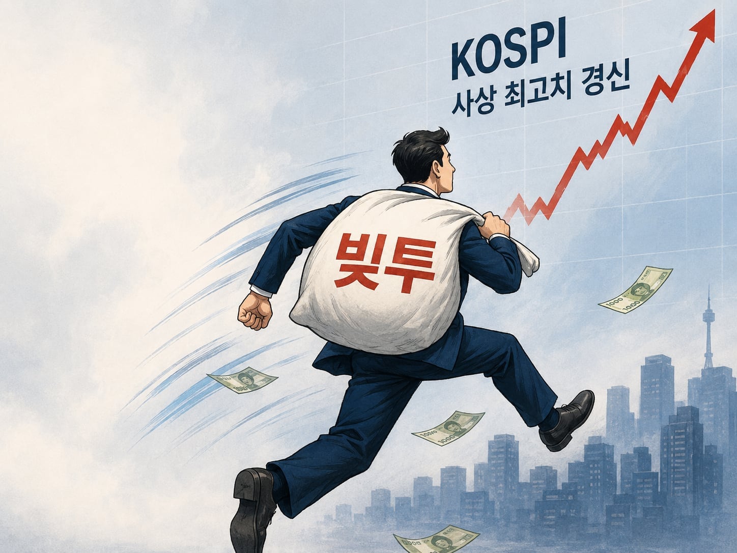 ‘1만피’ 기대감 커지자…예탁금 128조·빚투도 역대급