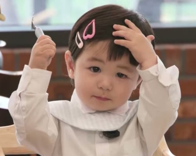 "사랑해 ♥"..'심형탁 子' 하루, 새 개인기 생겼다..언제 이렇게 컸어?(슈돌)