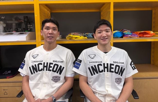 배구 스타, 야구장 방문한 날 새 다짐…정지석·김규민도 놀란 만원관중, "야구 인기 실감, V리그 많은 사랑 받도록 노력"