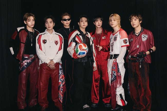 방탄소년단, ‘북중미 월드컵’ 결승전 하프타임쇼 접수했다 “꿈 같아”