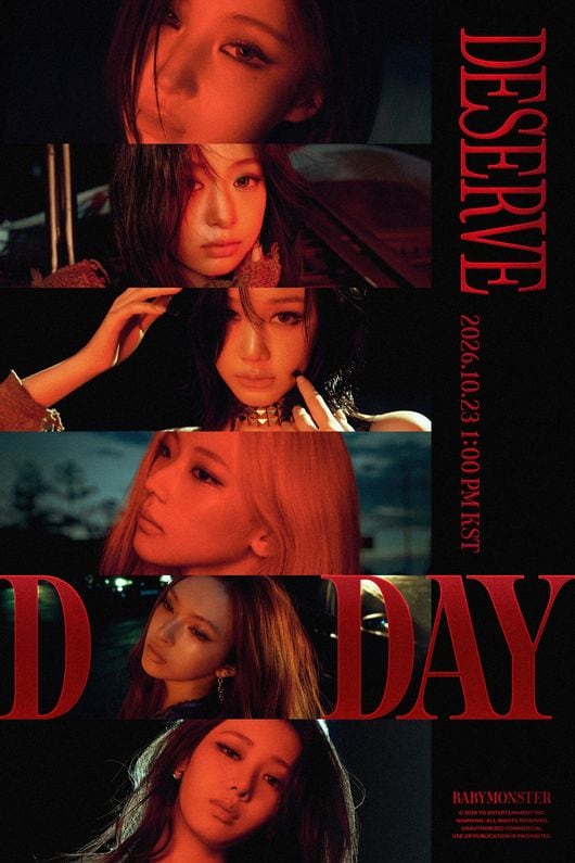 BABYMONSTER、きょう新曲「DESERVE」発売…歌声で勝負